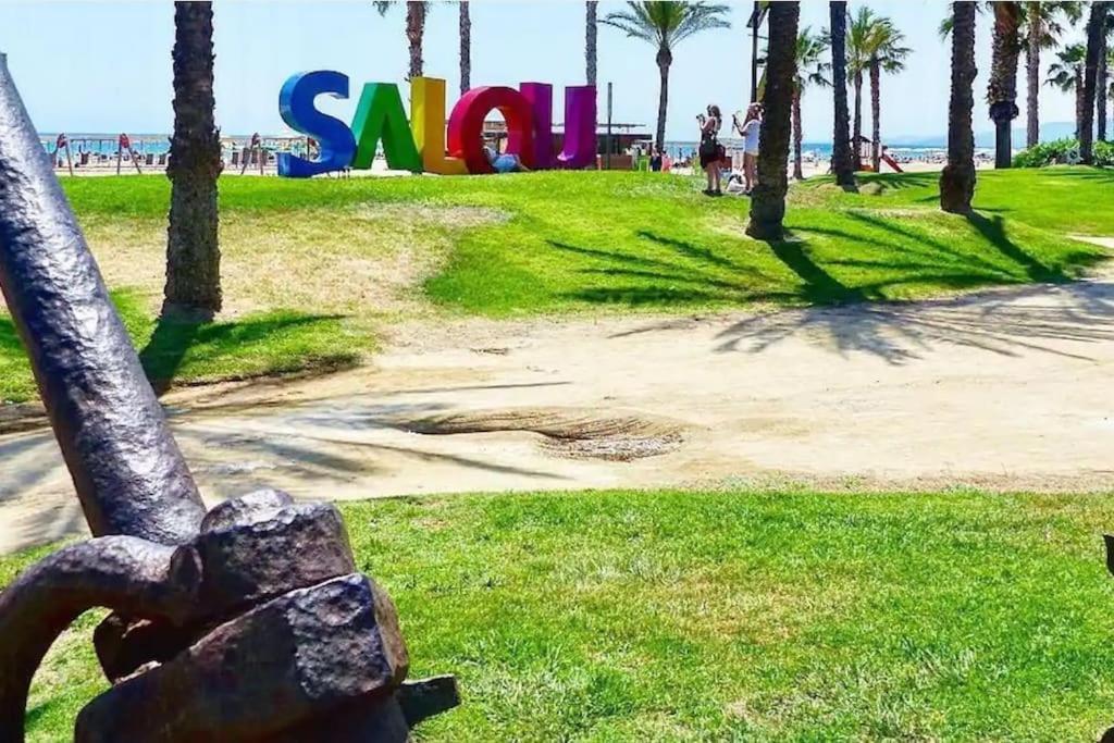 Apartamento En Complejo Residencial, Con Piscina. Salou Kültér fotó